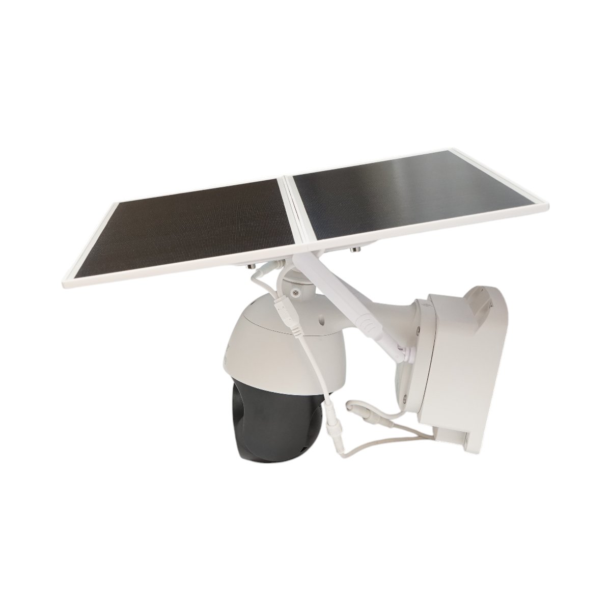 Camera supraveghere 2 MP 1080P, 4G, WIFI 2.4 GHz cu panou solar 4.3W, baterie 21700, 360 grade PTZ, detectie umana PIR, smart IR night vision si aplicatie Ubox
